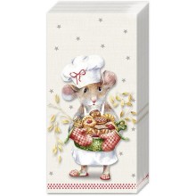Носни кърпички 10бр Anna Baked екрю